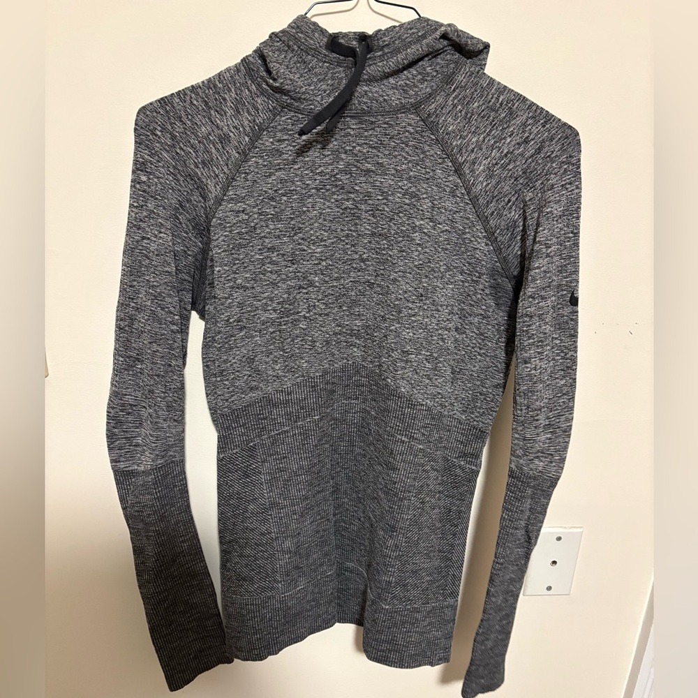 Nike Gray Long Sleeve Women's Top